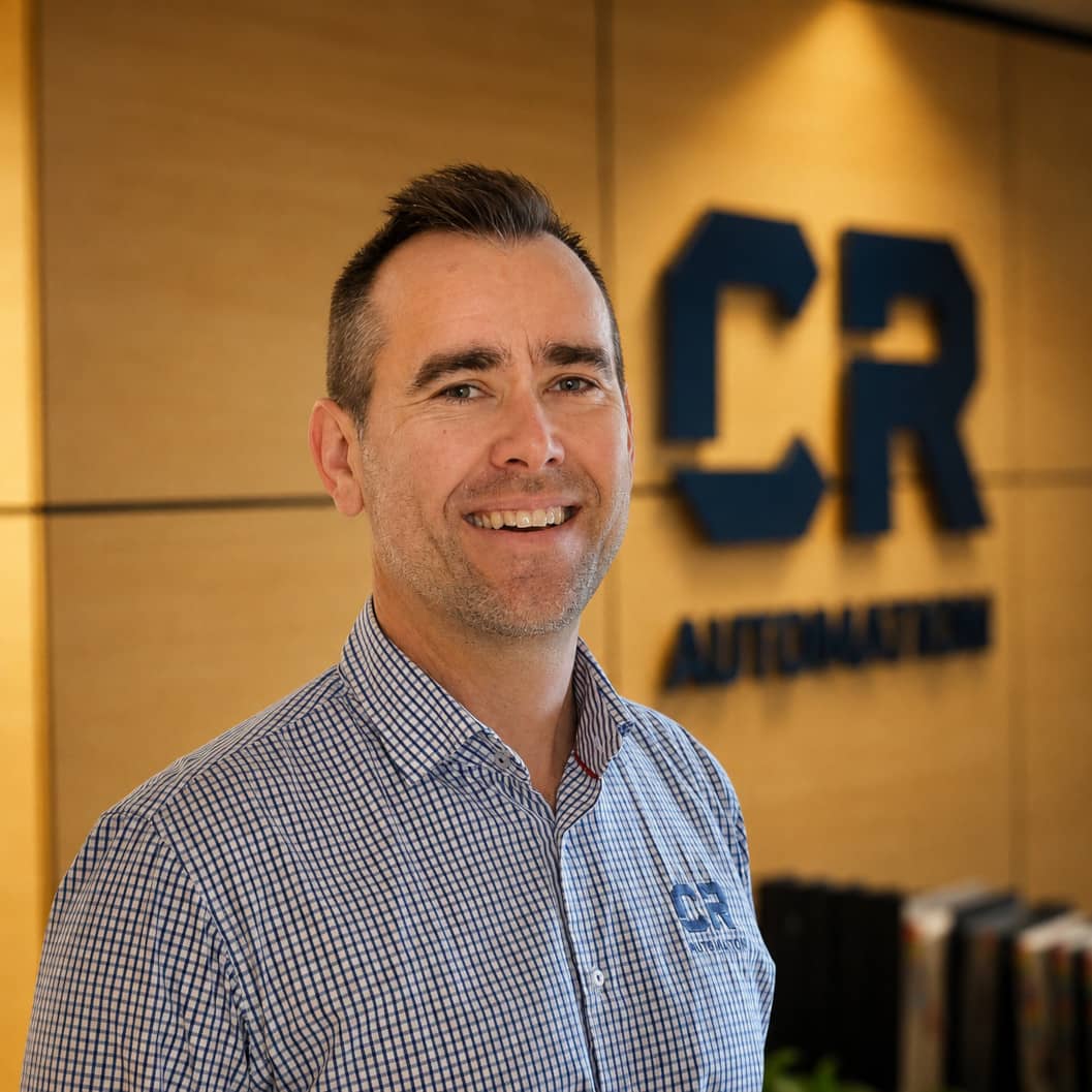 Gareth Ellis, Sales and Solutions Manager at CR Automation, specialising in post-harvest systems, industrial machinery, robotics and materials handling.